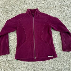 Smartwool Plum Full-Zip Wool Jacket